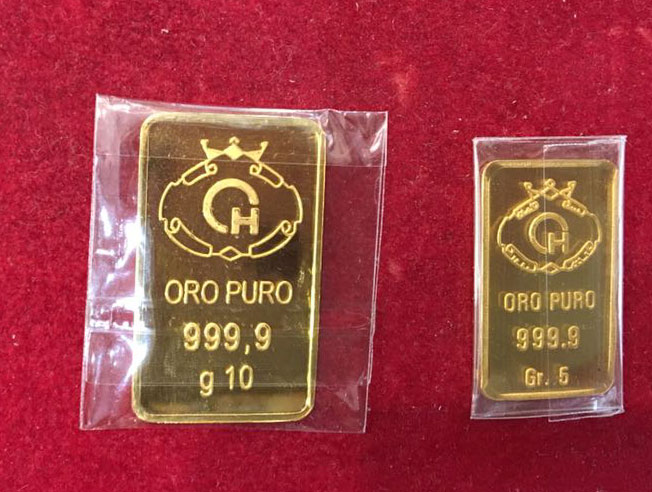 Lingottini d'Oro 10g 5g