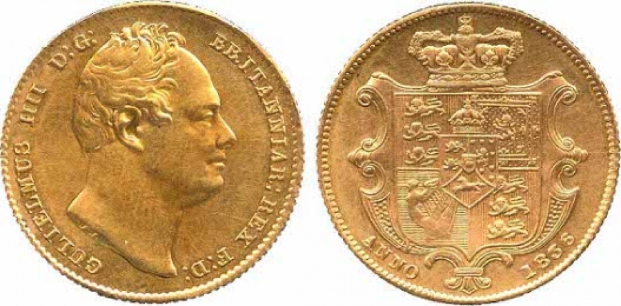 Sterlina d'Oro Guglielmo IIII