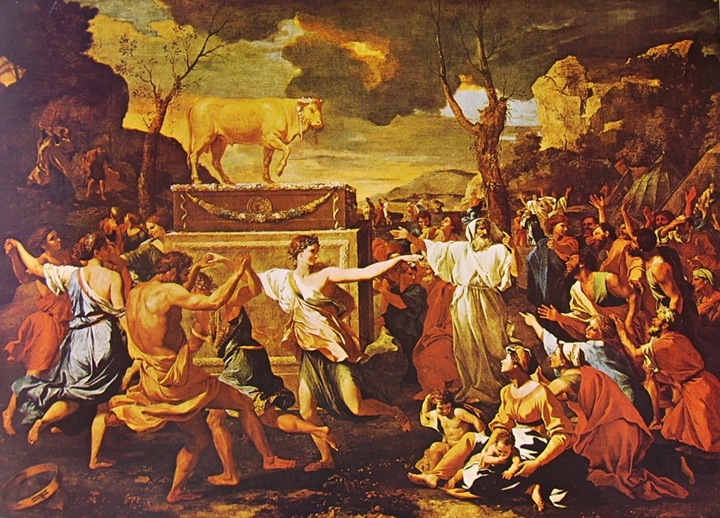 l'adorazione del vitello d'oro