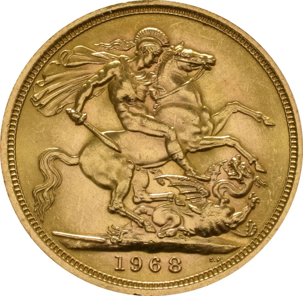 Sterlina d'Oro 1968